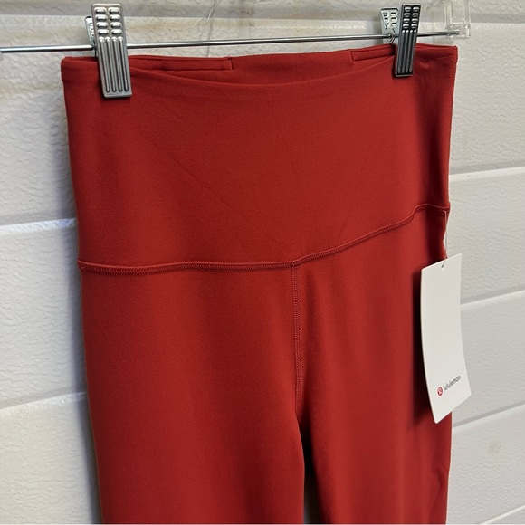 NWT Lululemon Groove Super-High-Rise Flared Pant Nulu - Cayenne - Picture 5 of 10